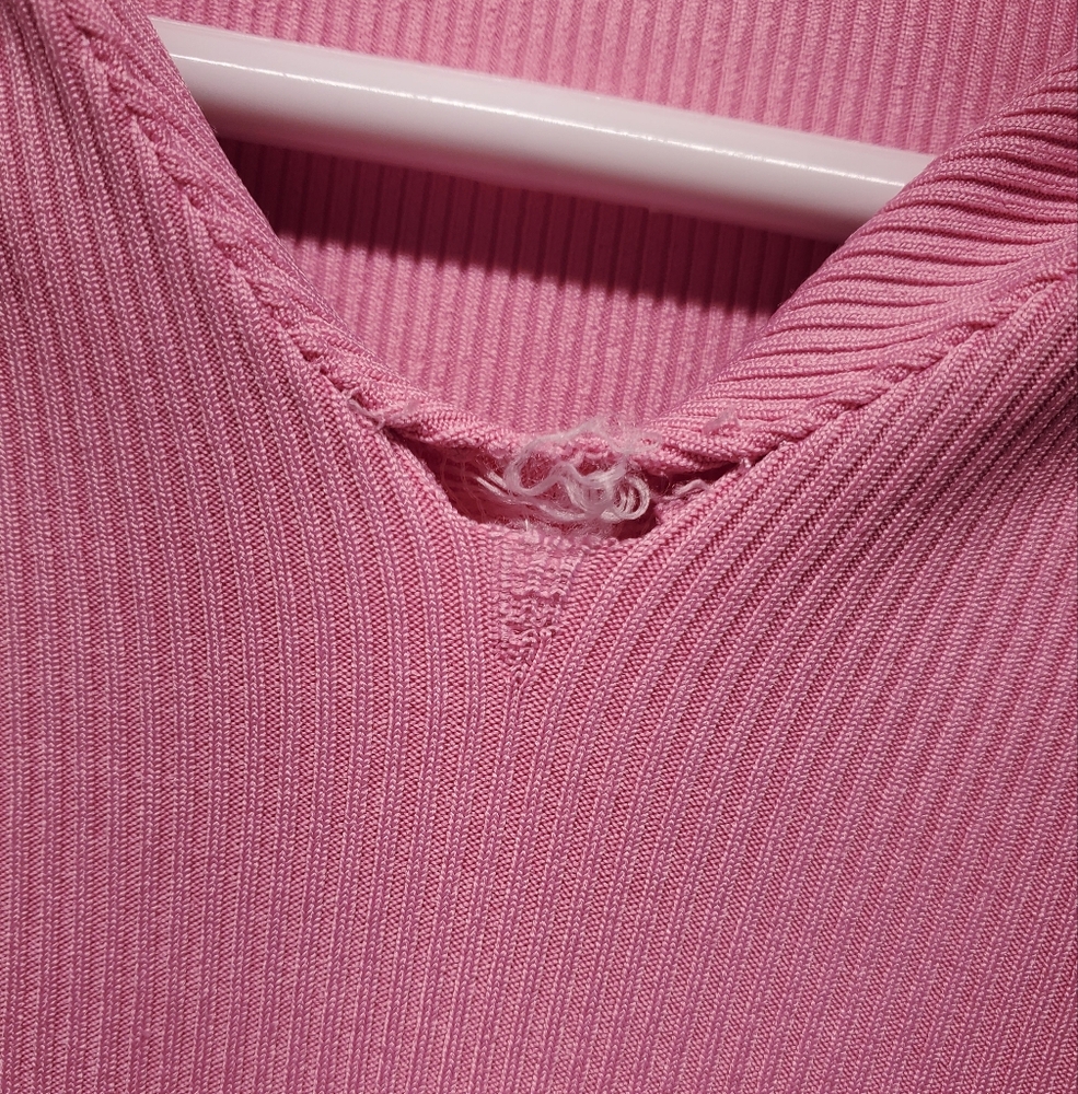 ✨️Nwot Sleeveless Pink Dress with Cowl Neck - Picture 2 of 2